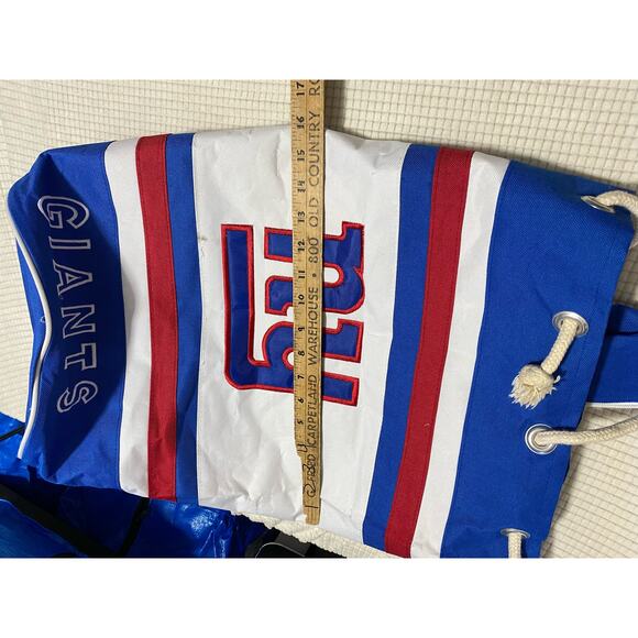 New York Giants - Drawstring Bag - Backpack - Gym Bag (NFL) - Picture 6 of 12